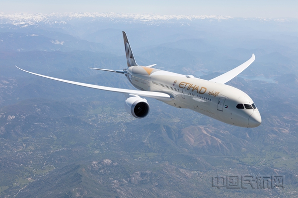 NEO阿提哈德航空在华新开的上海等航线,将全部使用波音787-9宽体机执飞-阿提哈德供图